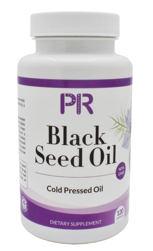 Primal Resource Black Seed Oil Capsules – 1000mg Cold-Pressed Nigella Sativa – Immune, Joint & Digestive Support – Rich in Thymoquinone – Non-GMO, Gluten-Free, Made in USA - 2 months supply
